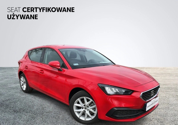 Seat Leon cena 69900 przebieg: 21200, rok produkcji 2021 z Przedecz małe 466